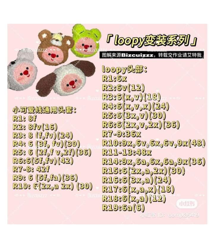 Adorable Crochet Character Keychains: Full Pattern Guide