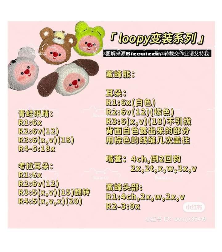 Adorable Crochet Character Keychains: Full Pattern Guide