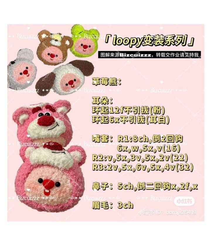 Adorable Crochet Character Keychains: Full Pattern Guide