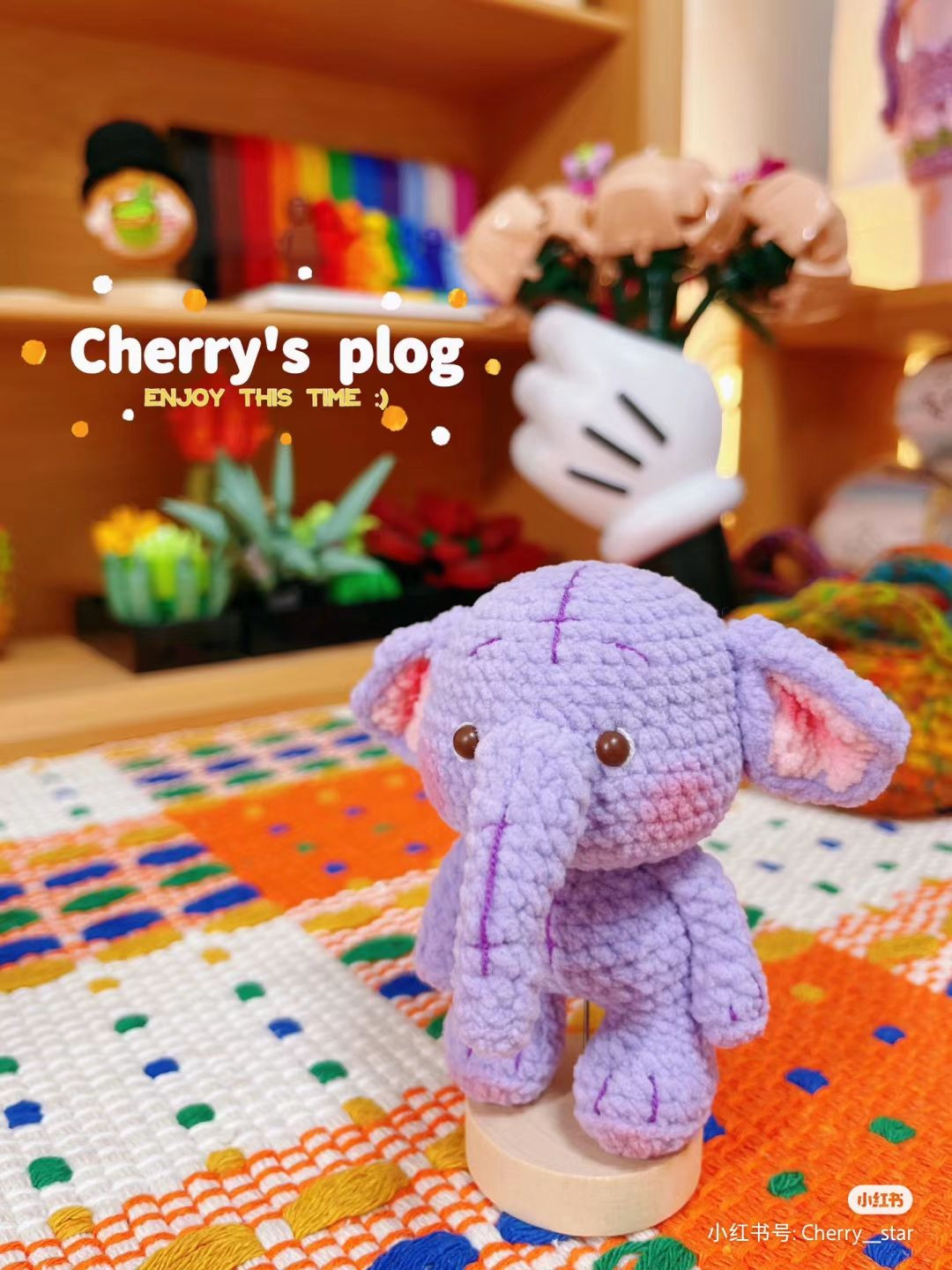 Adorable Purple Elephant Crochet Pattern for All Skill Levels