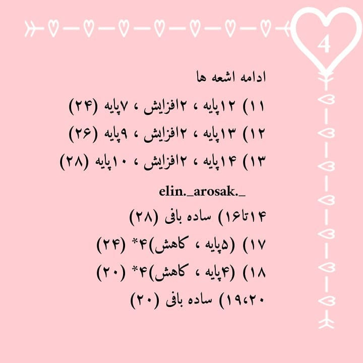 الگوی بافت عروسک خورشید خندان، الگوی رایگان و زیبا