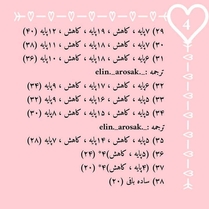 الگوی بافت عروسک قلاب بافی نی نی کوچولو