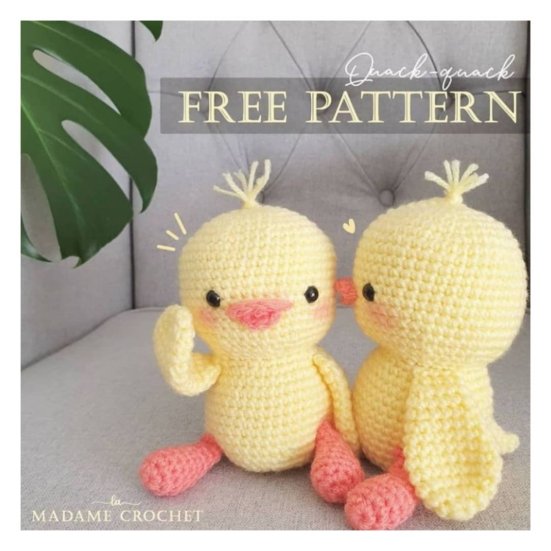 الگوی رایگان جوجه بافتنی برای عروسک‌های بامزه
