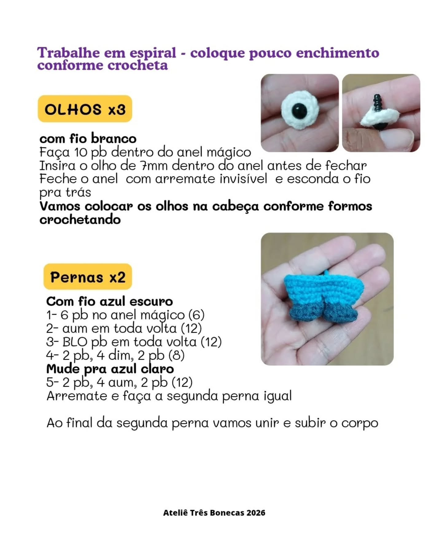 Amigurumi Alien Pizza Planet - Receita Gratuita por Patricia Esteves