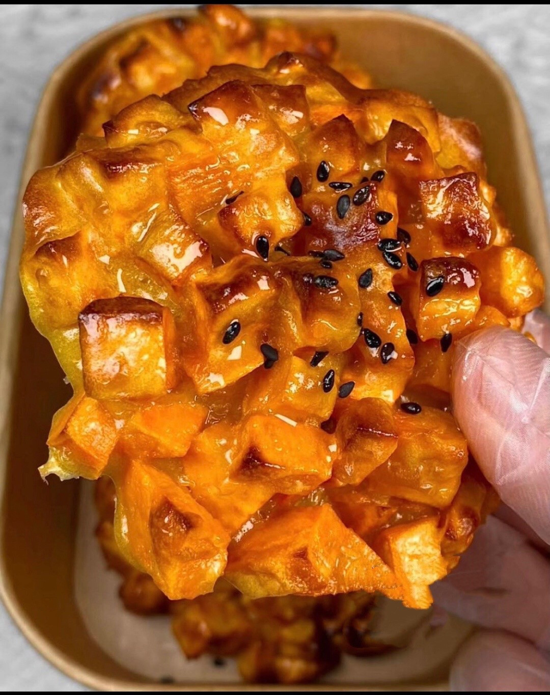 Bánh Khoai Lang Nướng Giòn Vị Ngọt Tự Nhiên