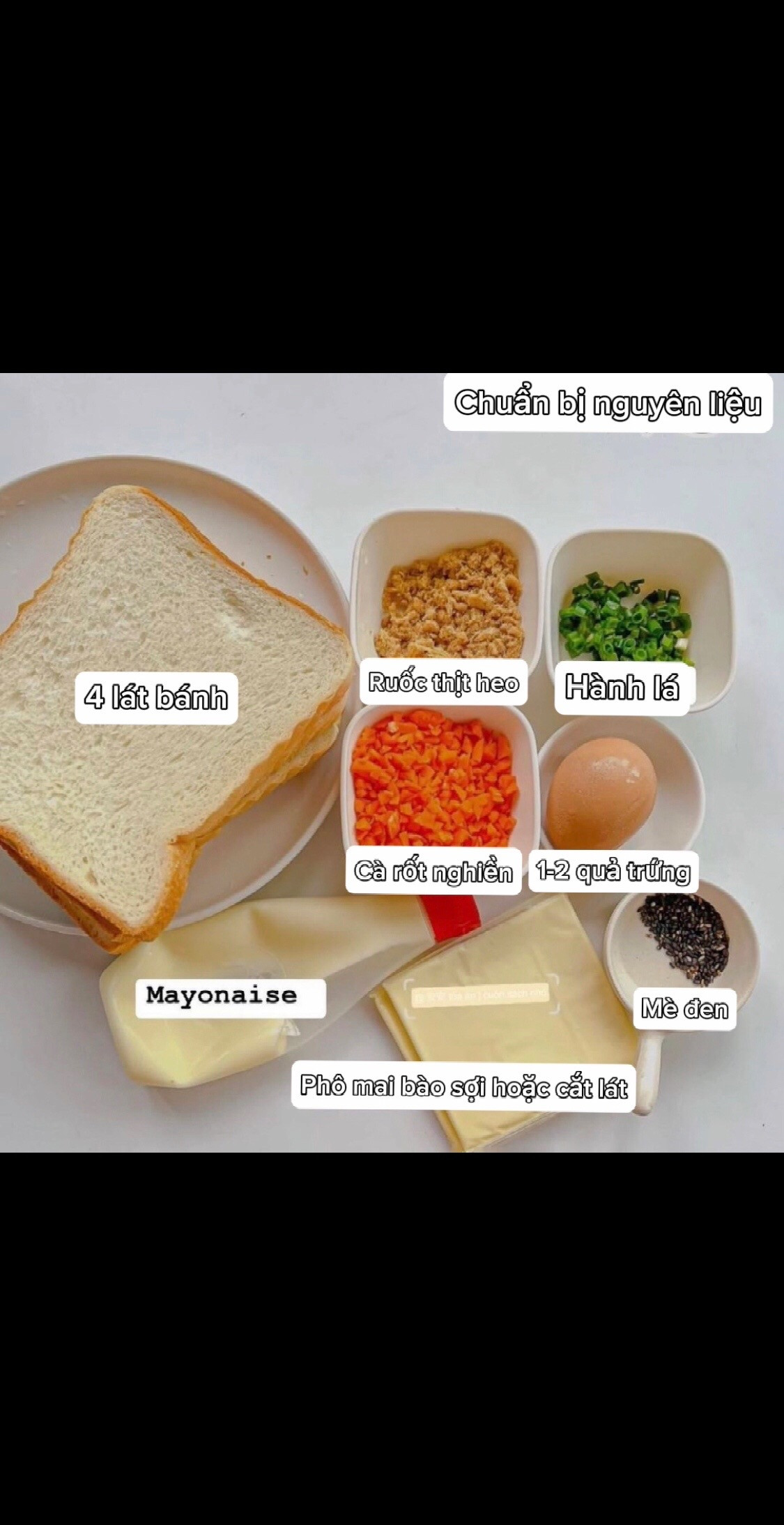 Bánh Mì Cuộn Trứng Rưới Hành Ngon Ngất Ngây