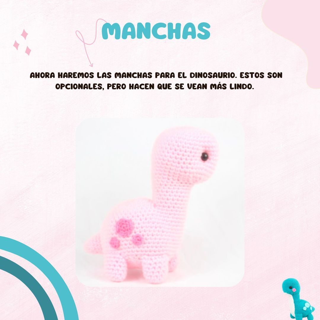 Brontosaurio Amigurumi: Patrón Gratis para Tejer en Casa