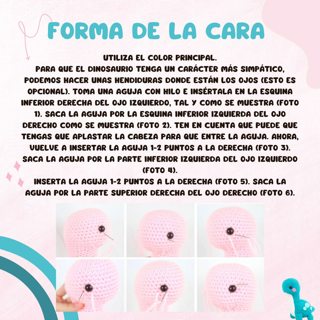 Brontosaurio Amigurumi: Patrón Gratis para Tejer en Casa