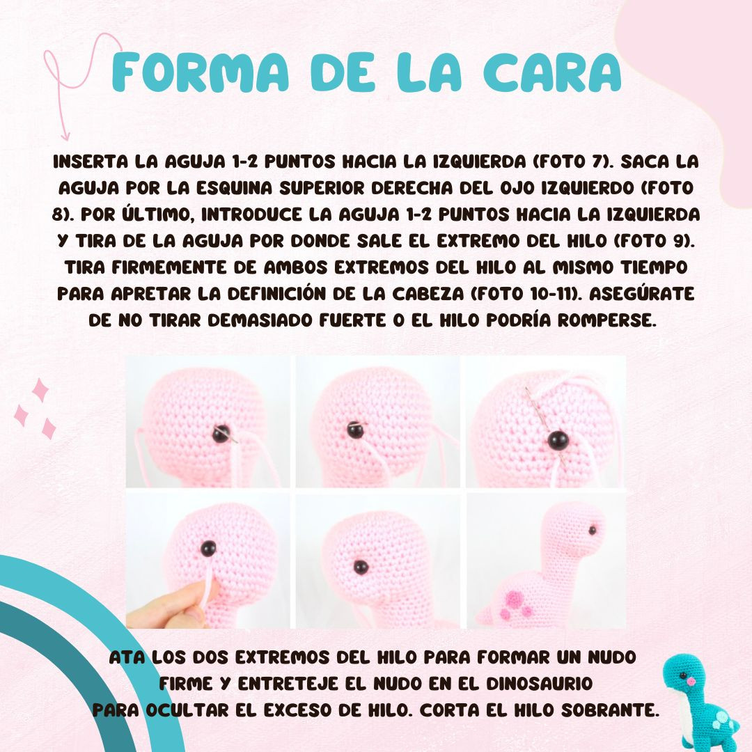 Brontosaurio Amigurumi: Patrón Gratis para Tejer en Casa