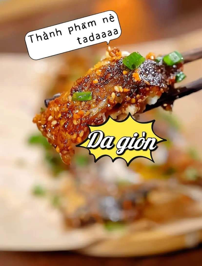 Cá Nướng Giòn Rụm Với Sốt Dầu Hào Cay Thơm