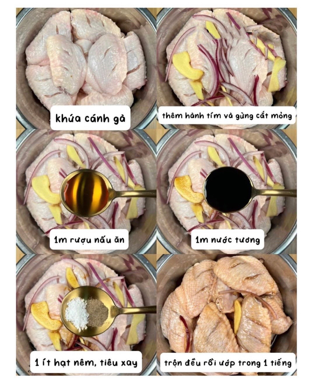 Cánh Gà Vàng Giòn Ngon Khó Cưỡng