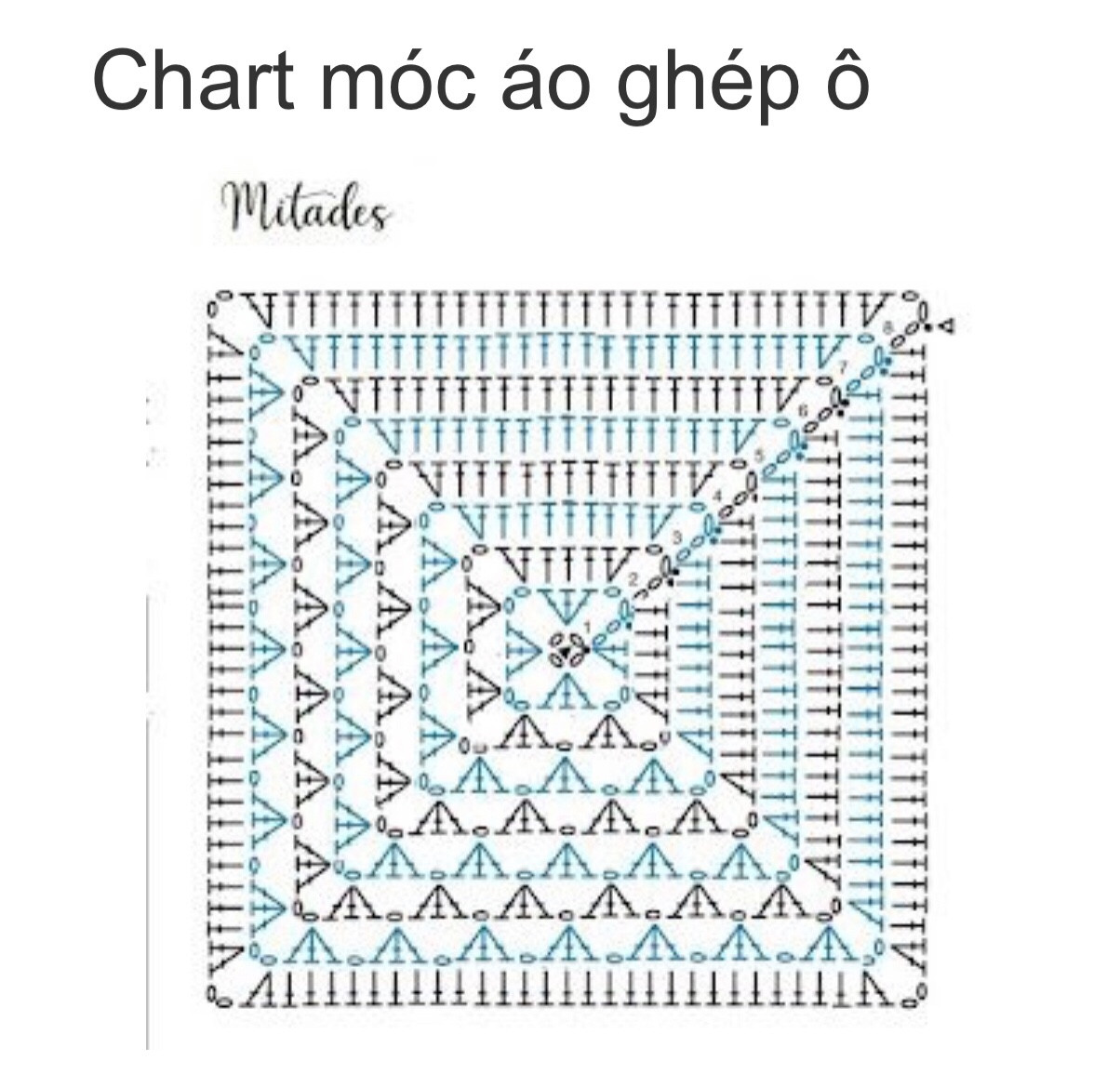 Chart móc áo ghép ô đầy màu sắc và phong cách