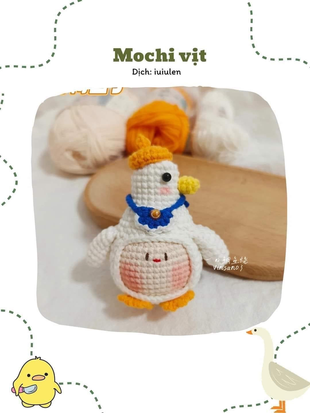 Chart móc len bánh mì dễ thương cho người mới bắt đầu