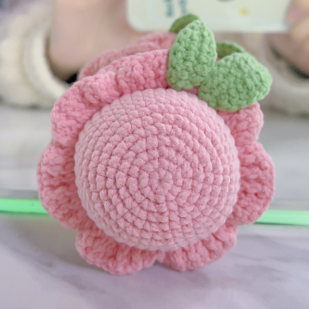 Chart móc len hoa cười dễ thương cho người mới bắt đầu