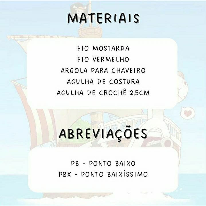 Chaveiro Chapéu de Palha - Receita Gratuita