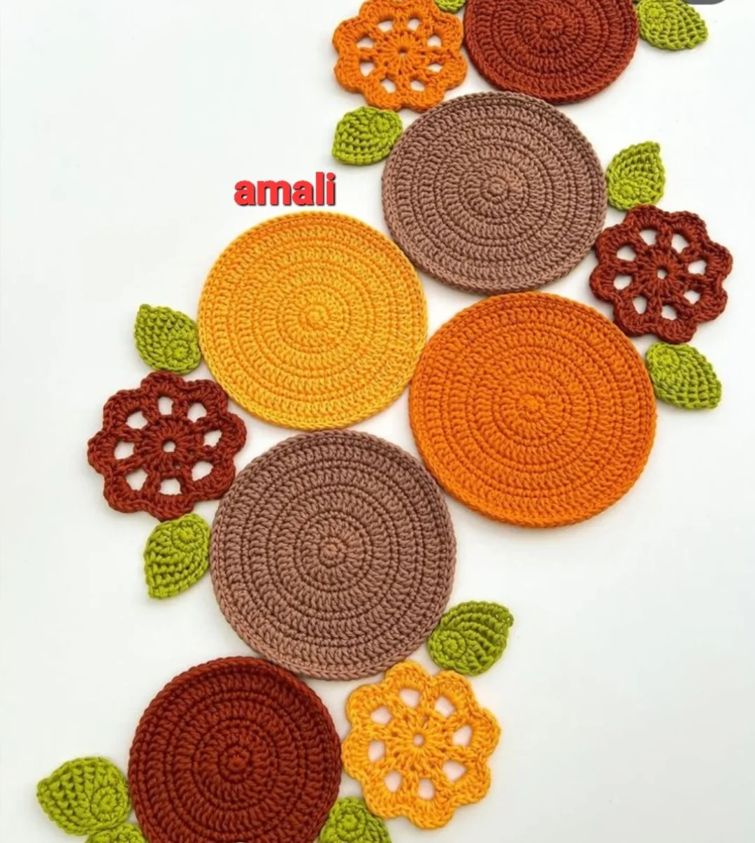 Circular Crochet Patterns for Various Decorative Designs