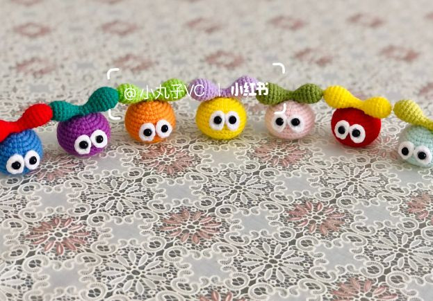 Colorful Amigurumi Caterpillars Crochet Pattern for Beginners