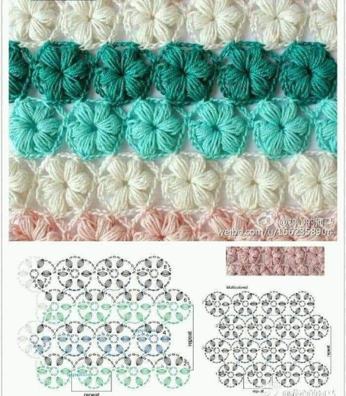 Colorful Crochet Headband Patterns with Floral Designs