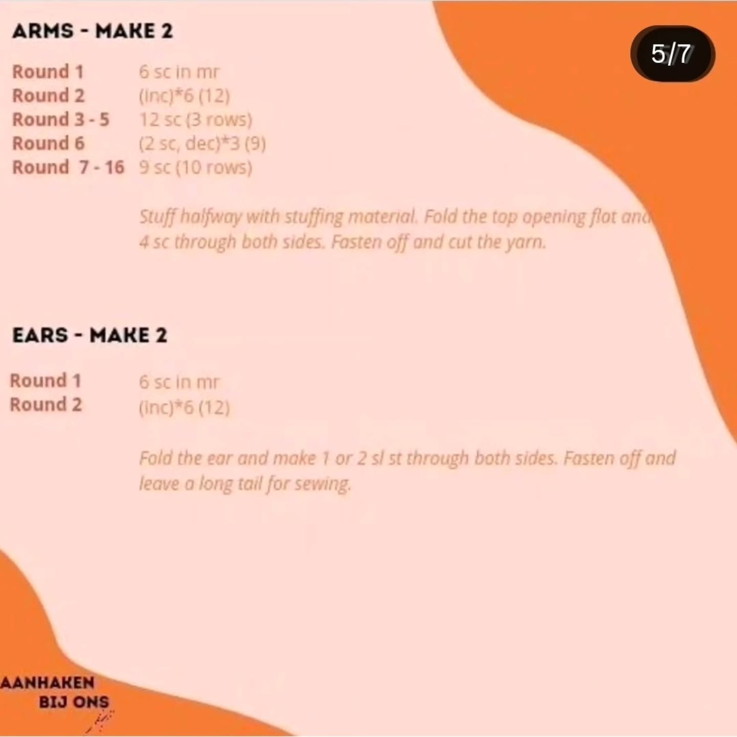 Colorful Crochet Hippos Amigurumi Free Pattern