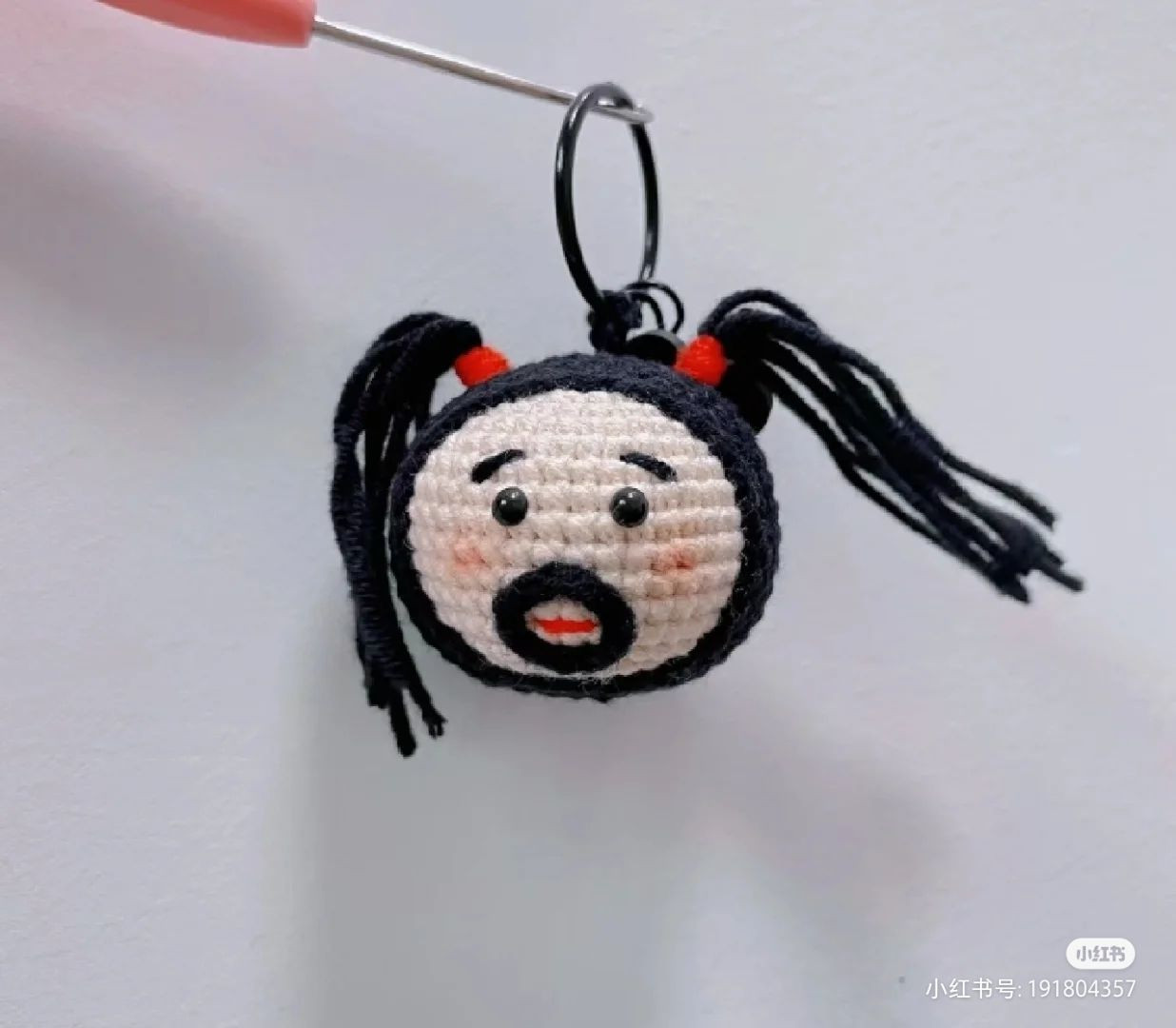 Colorful Crochet Keychain Collection: Cute Animals and Characters