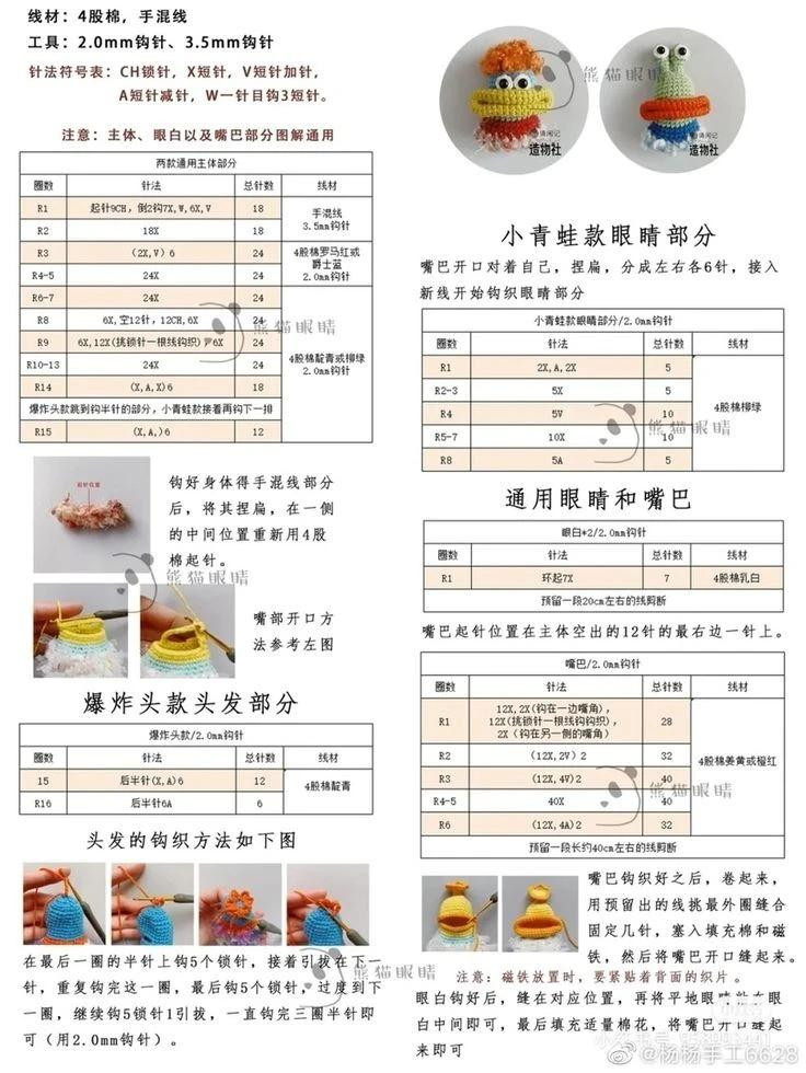 Colorful Crochet Monsters and Flowers for Fun Creations