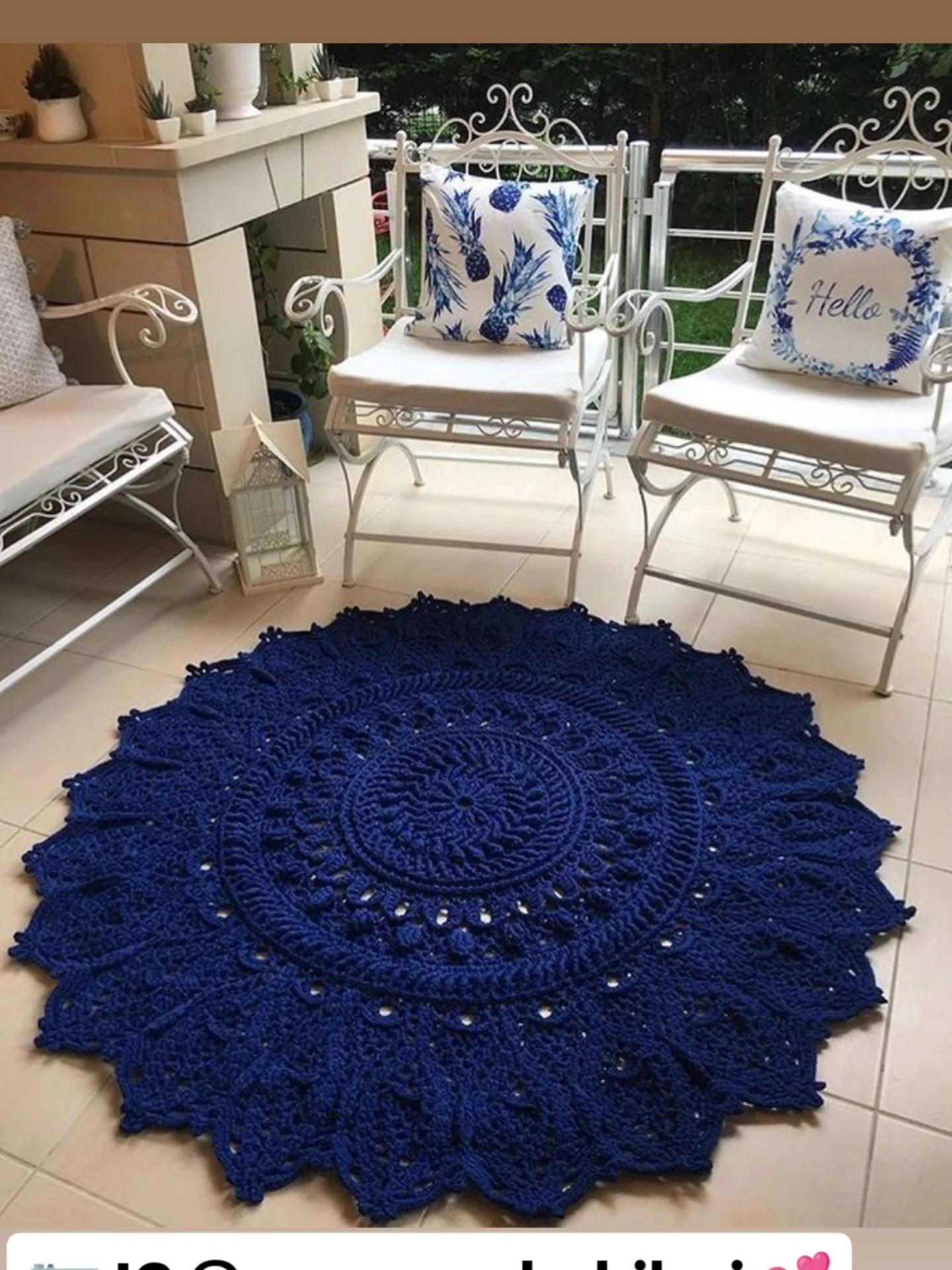 Colorful Crochet Pattern Chart with Various Stitches