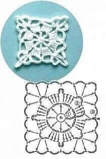 Colorful Mandala Crochet Pattern with Leaves and Circles