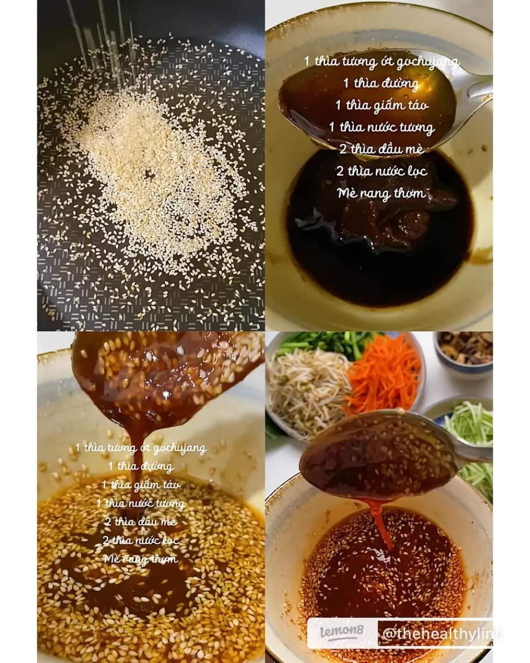 Cơm Trộn Hàn Quốc - Hương Vị Kim Chi và Trứng Lòng Đào