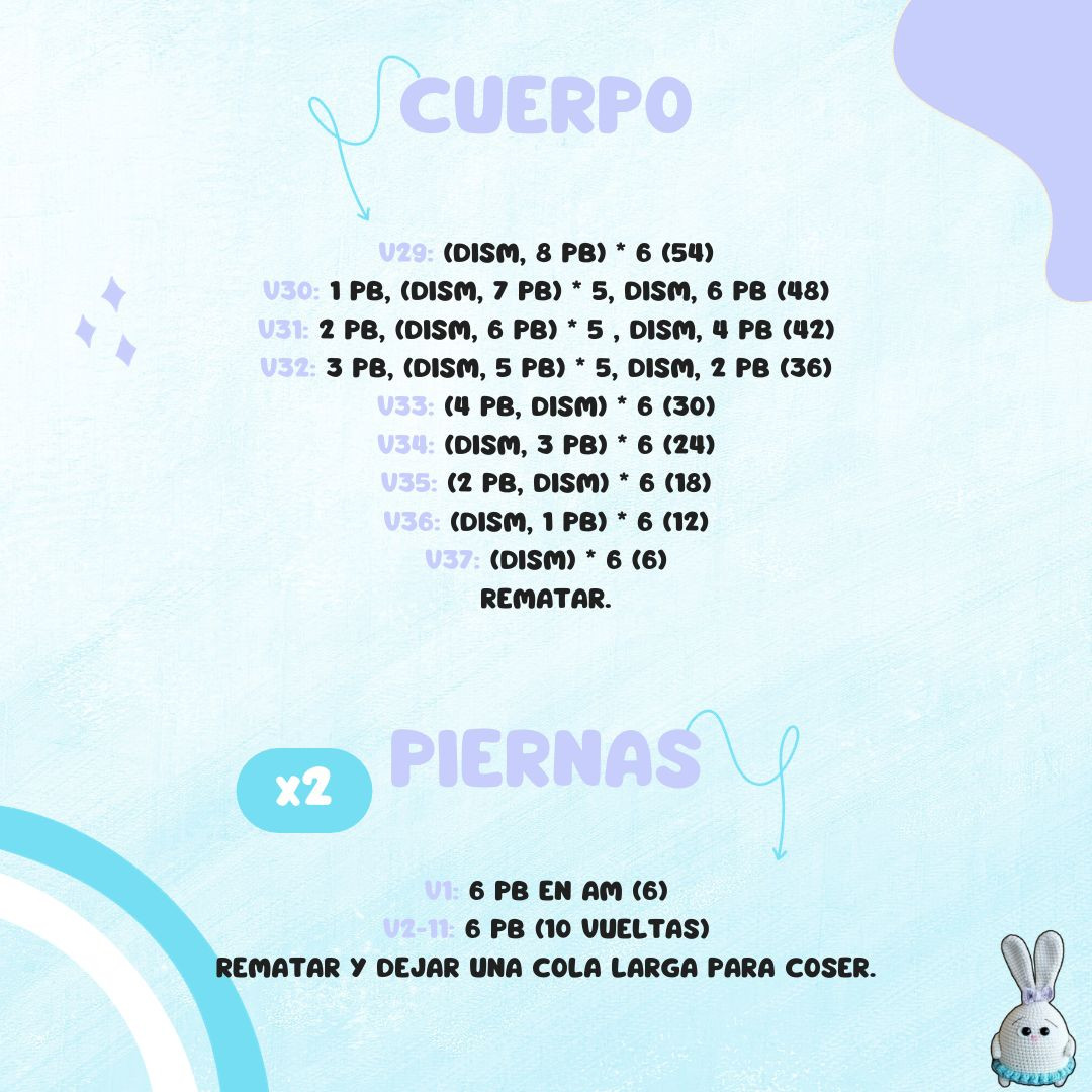 Conejo Huevito Amigurumi: Patrón Gratis para Tejedores Creativos