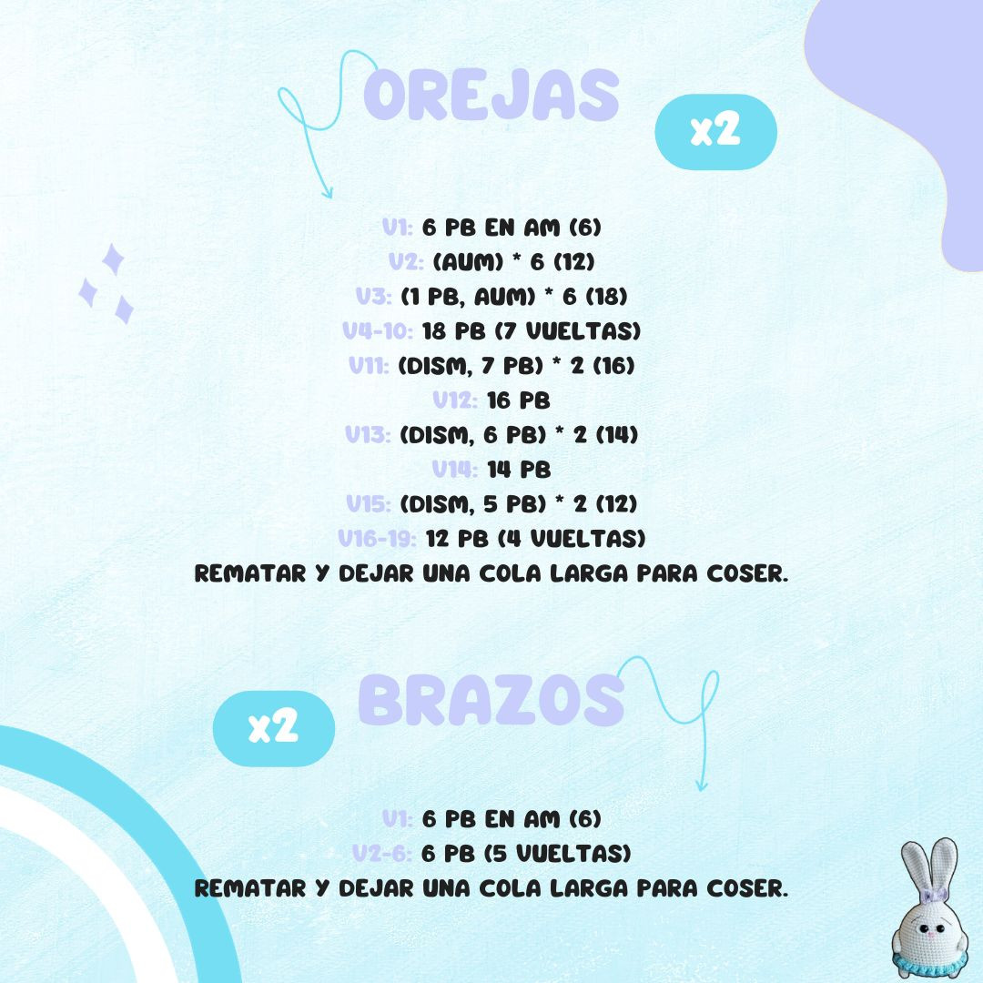 Conejo Huevito Amigurumi: Patrón Gratis para Tejedores Creativos