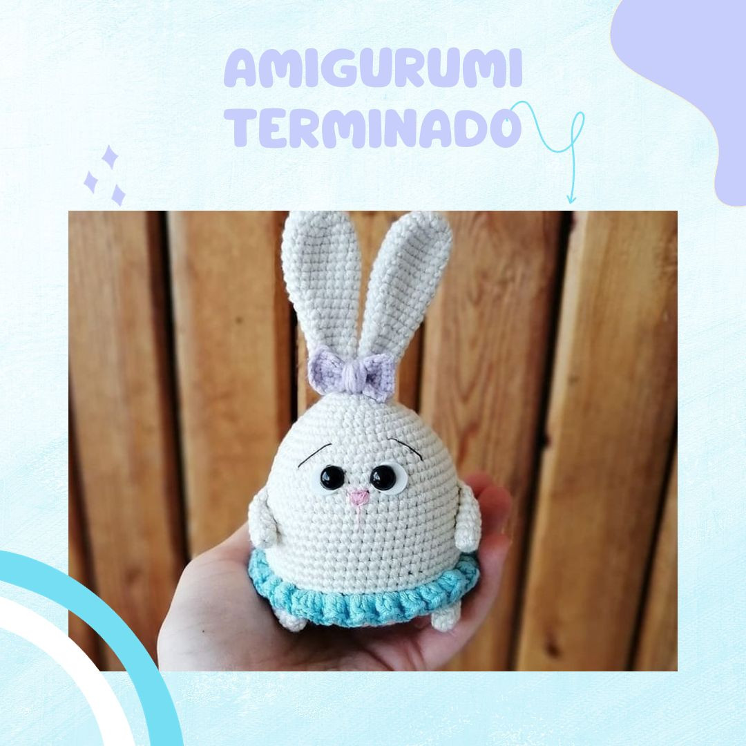 Conejo Huevito Amigurumi: Patrón Gratis para Tejedores Creativos