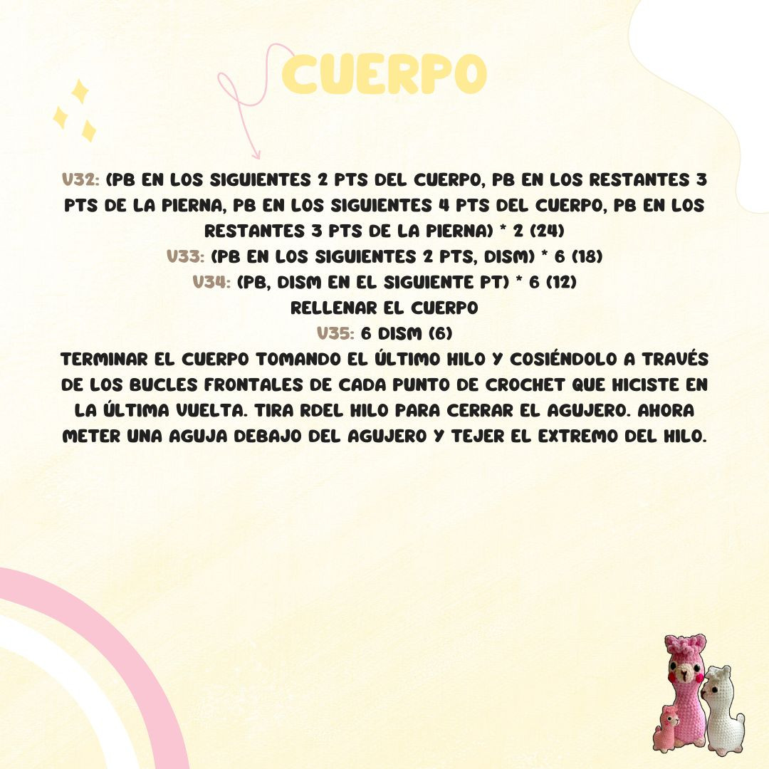 Crea tu propio amigurumi de alpaca con este patrón gratuito