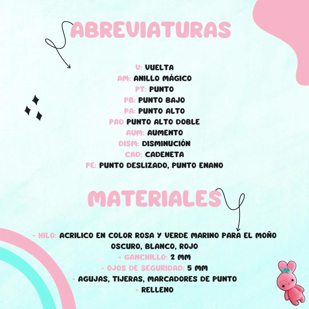 Crea tu propio mini conejito amigurumi con este patrón gratis