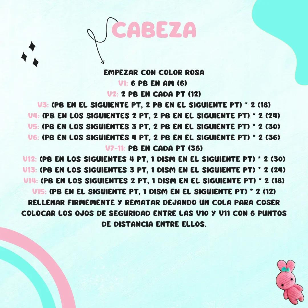 Crea tu propio mini conejito amigurumi con este patrón gratis