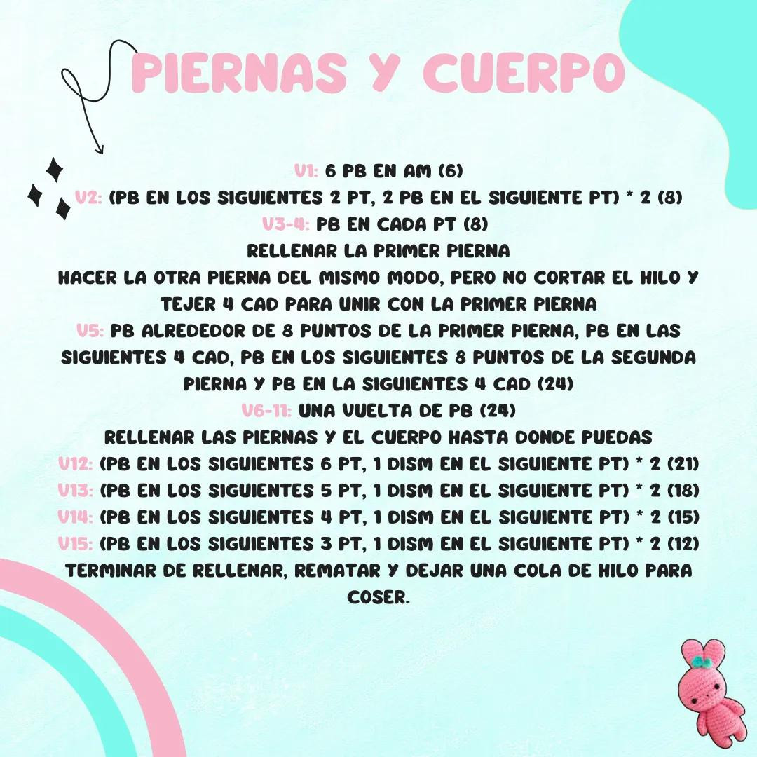 Crea tu propio mini conejito amigurumi con este patrón gratis