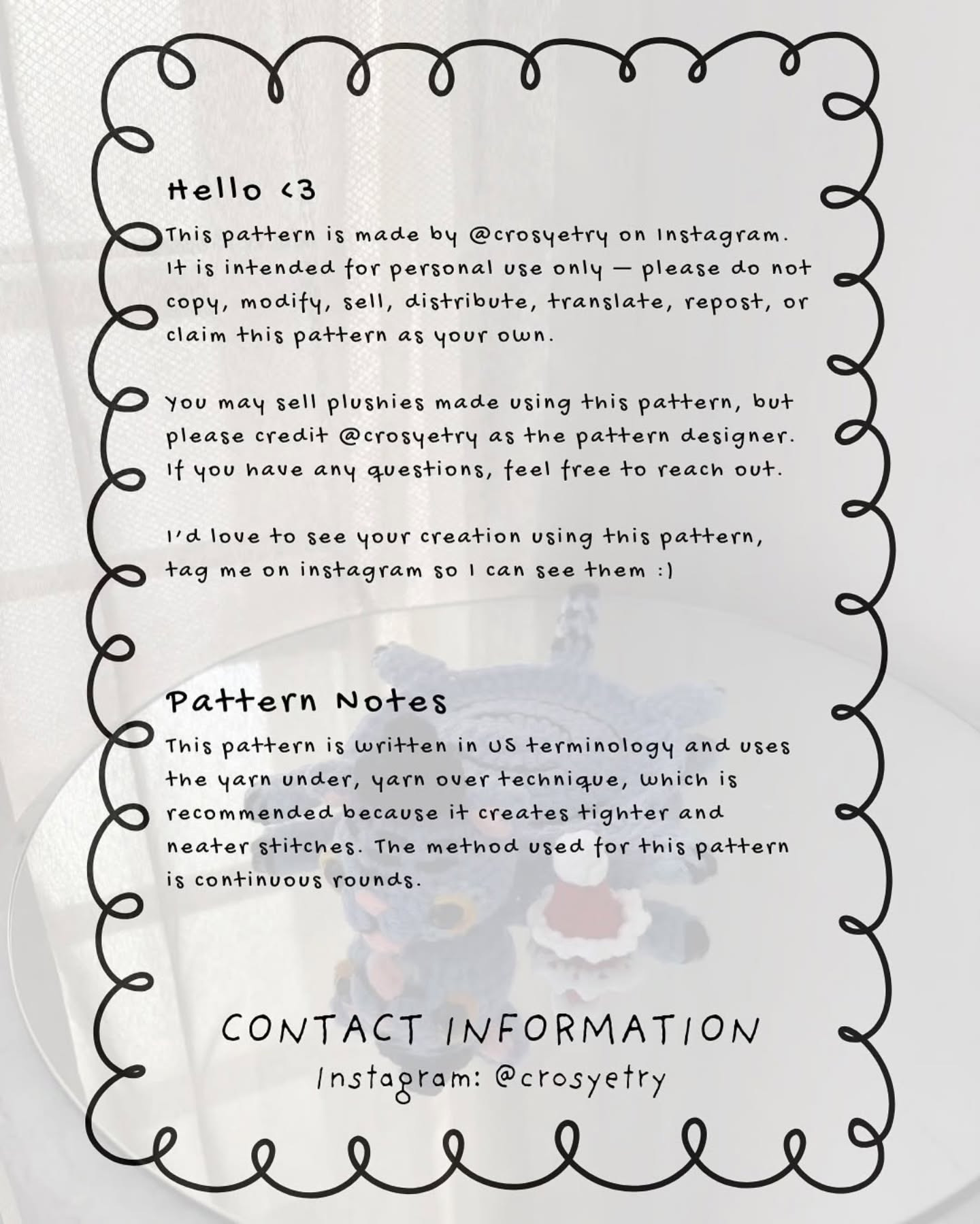 Create a Cute Blue Coaster with Bonus Santa Hat Pattern