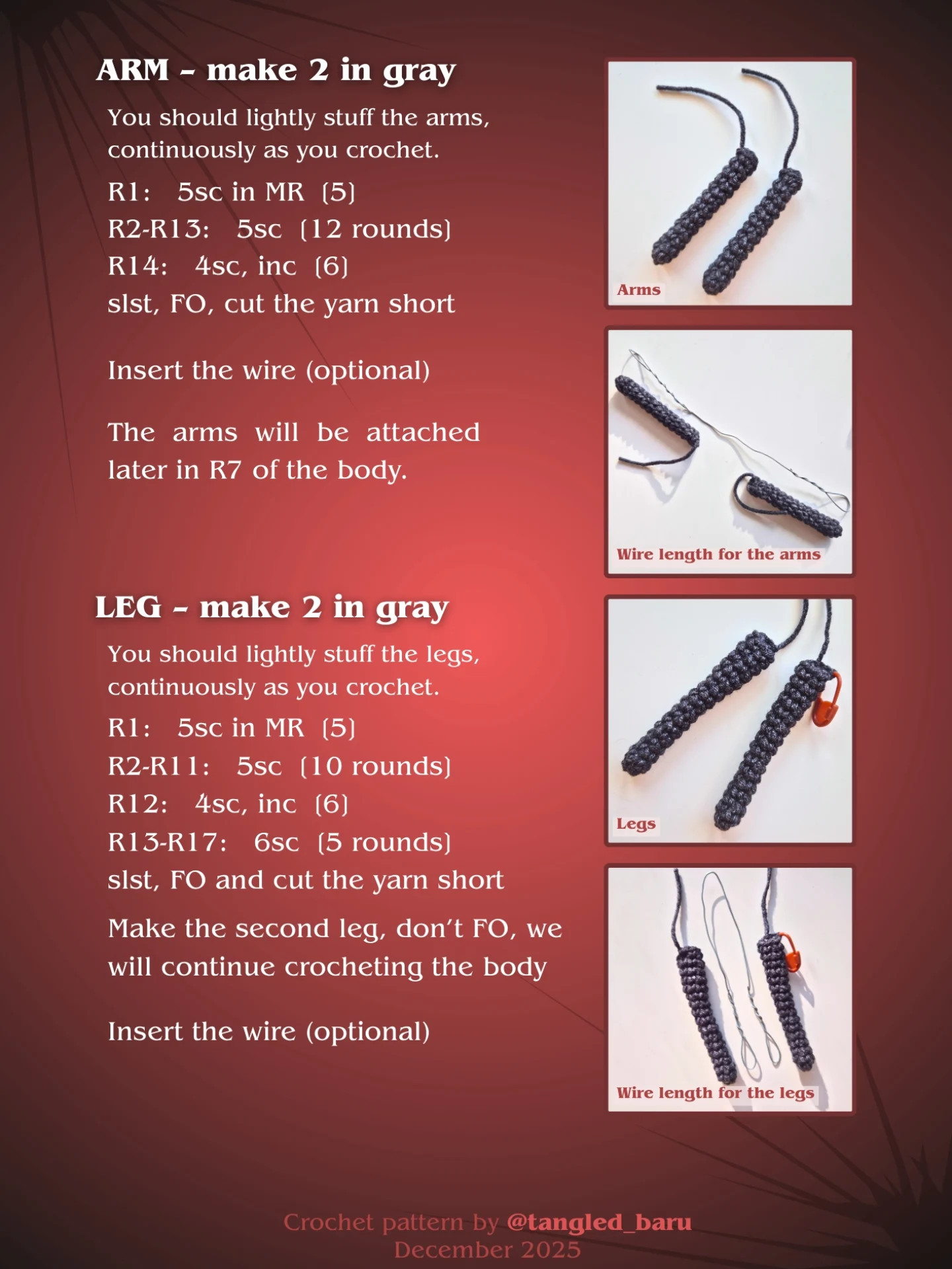 Create Your Own Demogorgon with Free Crochet Pattern