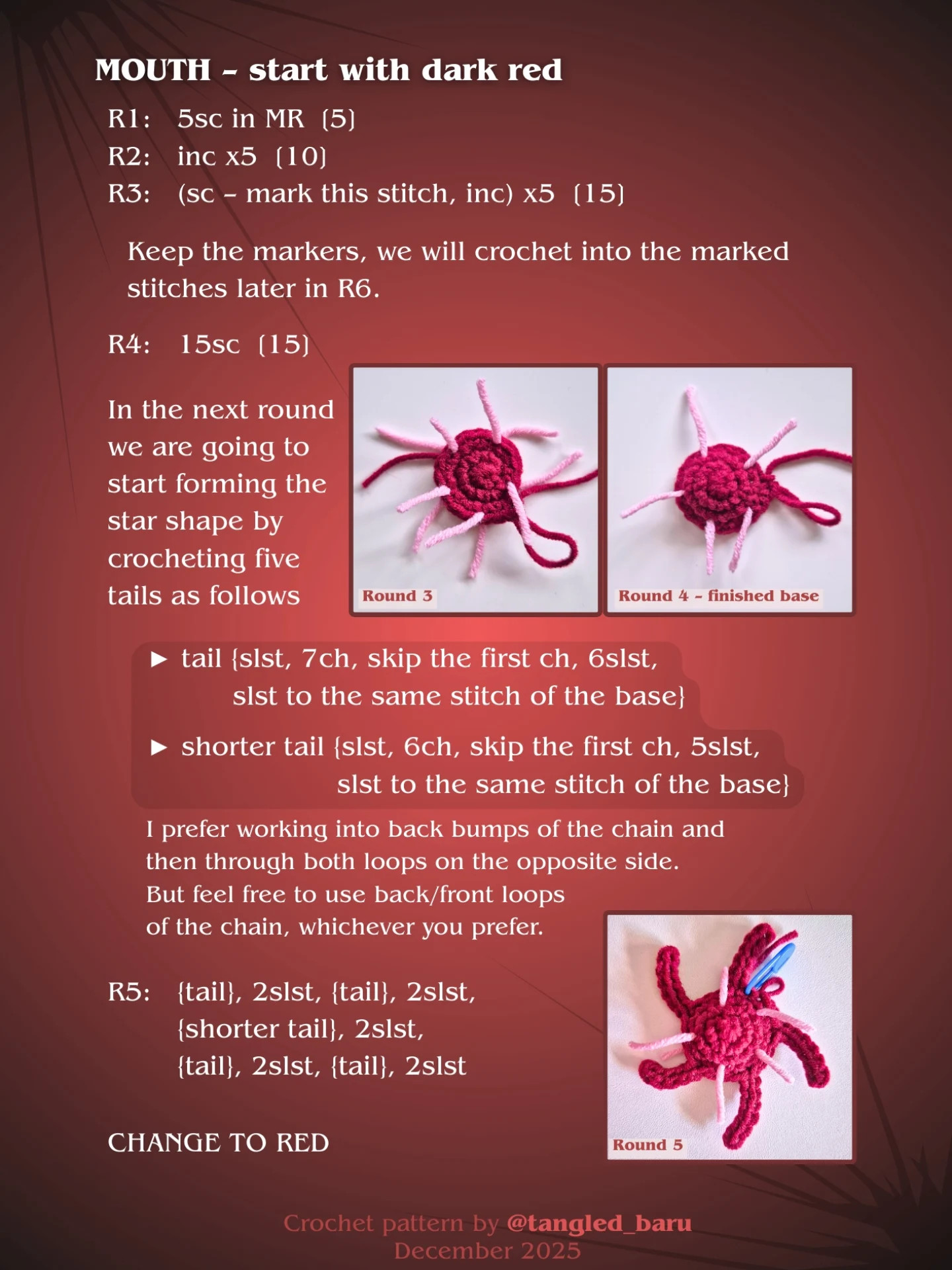 Create Your Own Demogorgon with Free Crochet Pattern