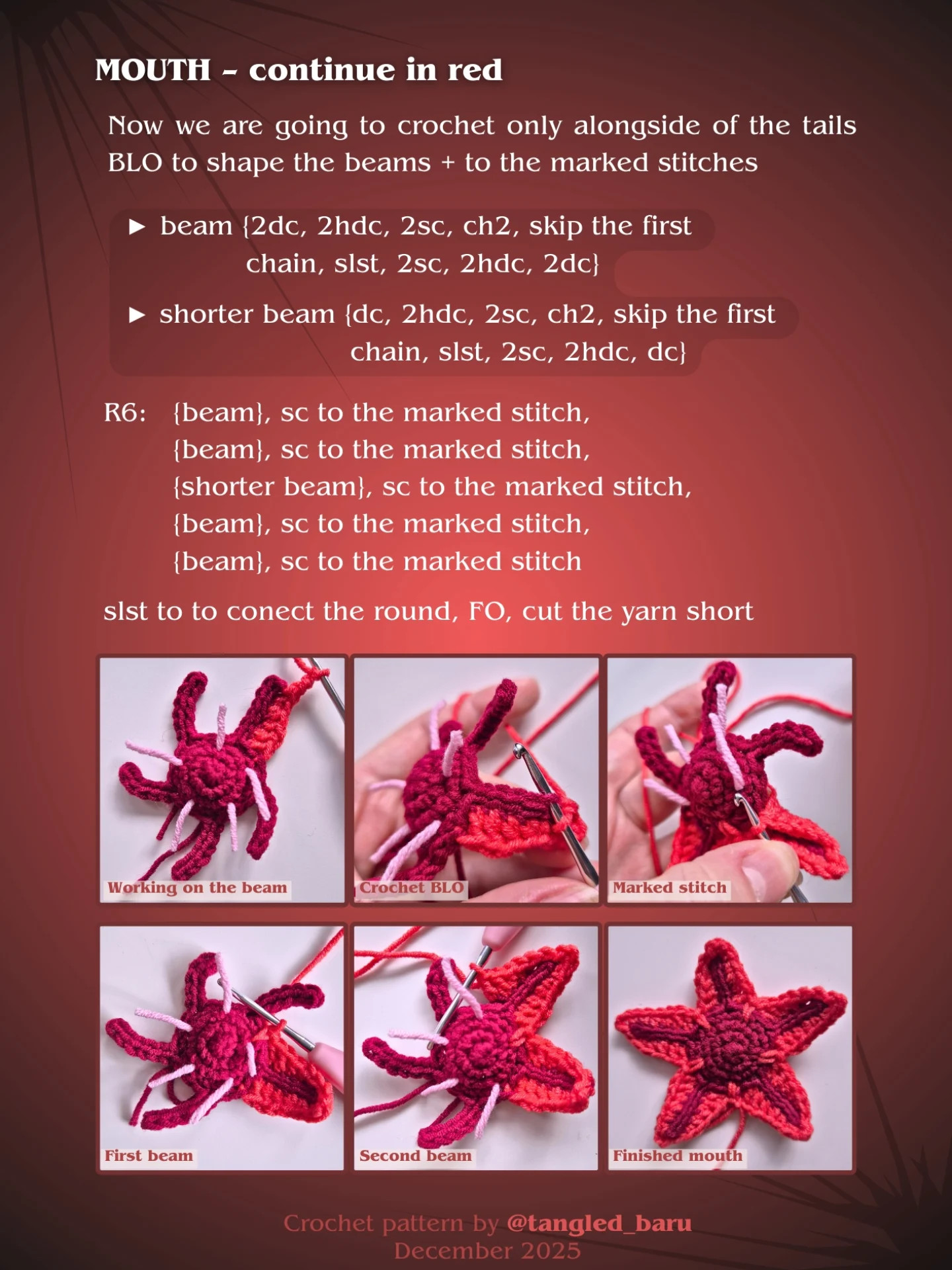 Create Your Own Demogorgon with Free Crochet Pattern