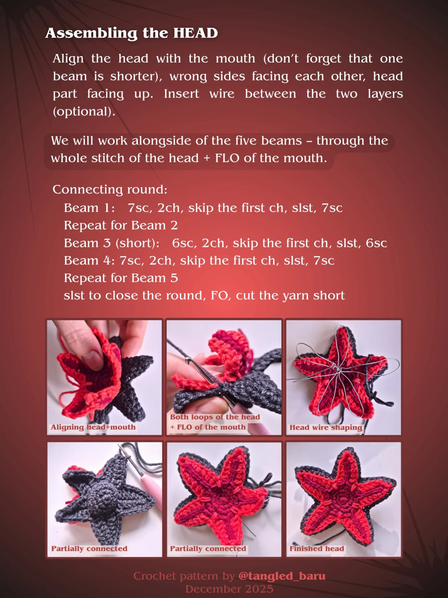 Create Your Own Demogorgon with Free Crochet Pattern