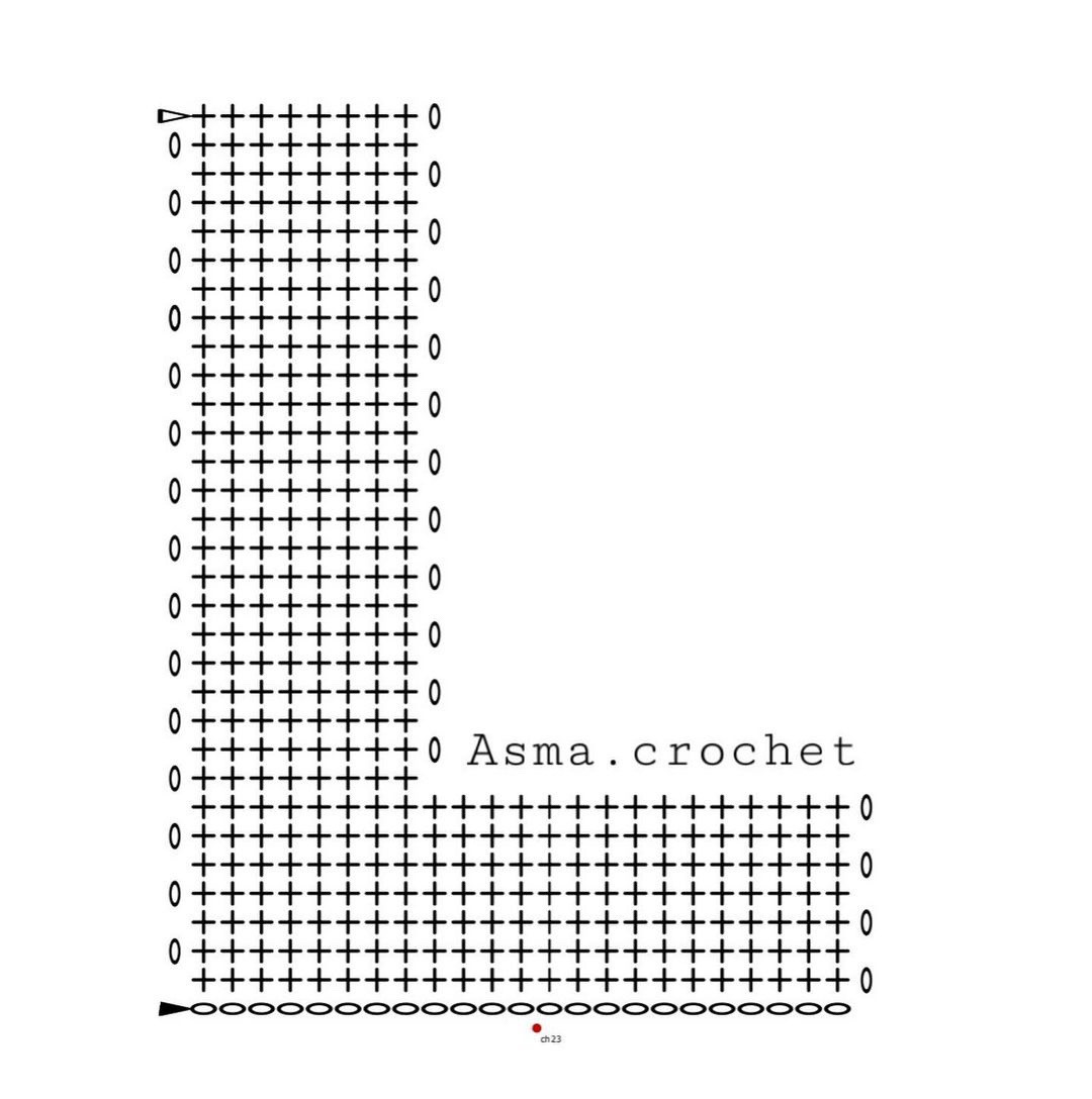 Crochet Alphabet Letters Pattern Part 1