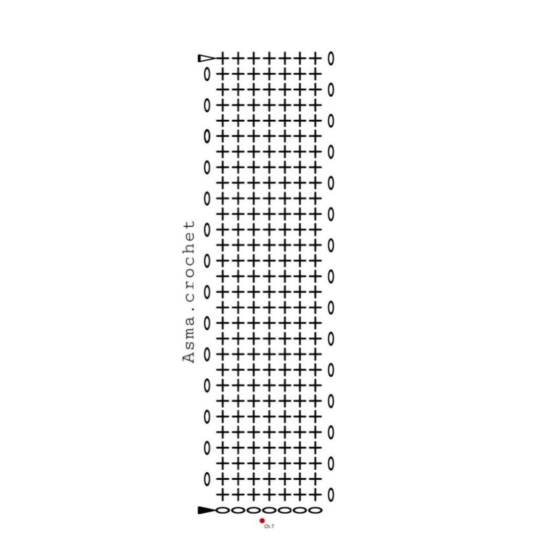 Crochet Alphabet Letters Pattern Part 1