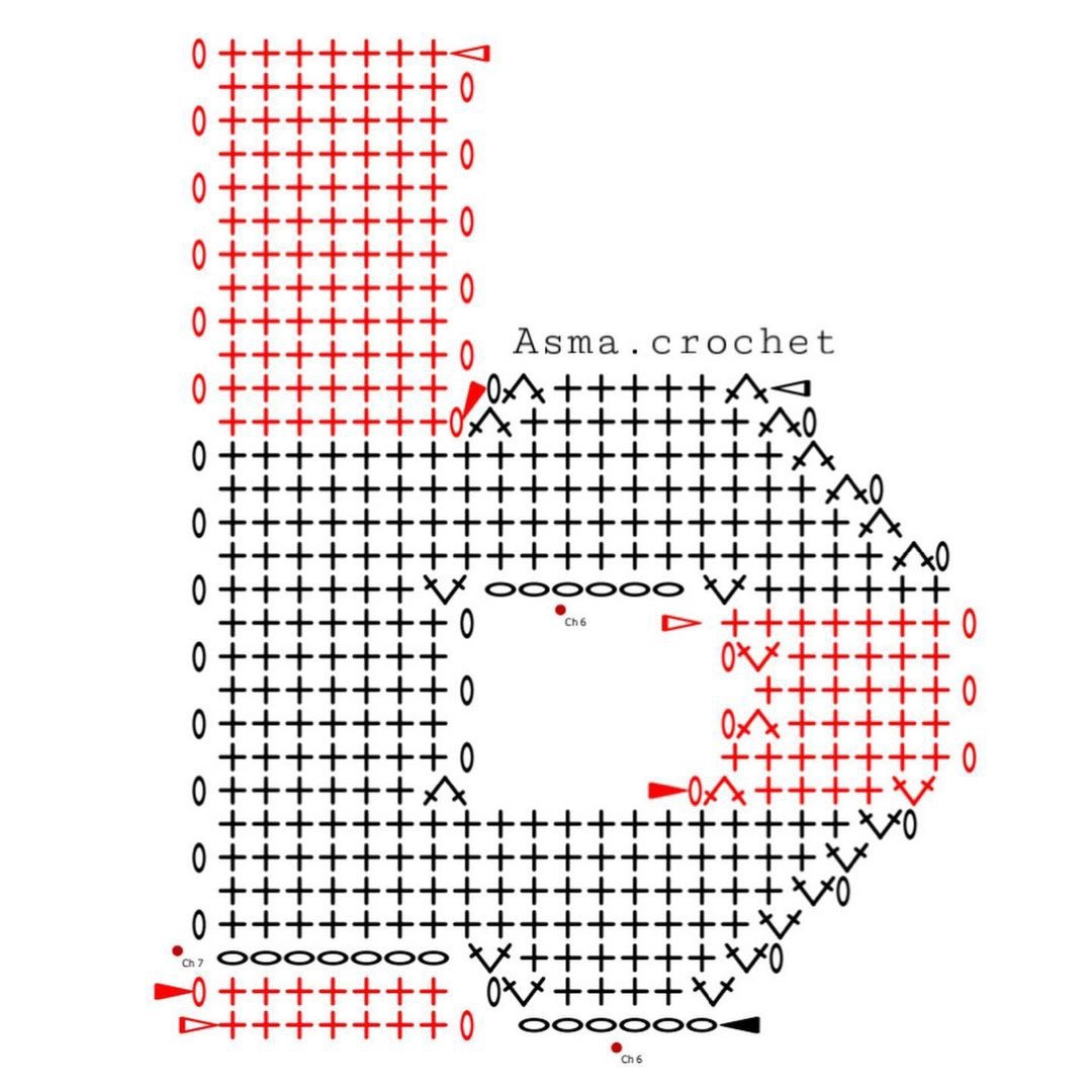 Crochet Alphabet Letters Pattern Part 1