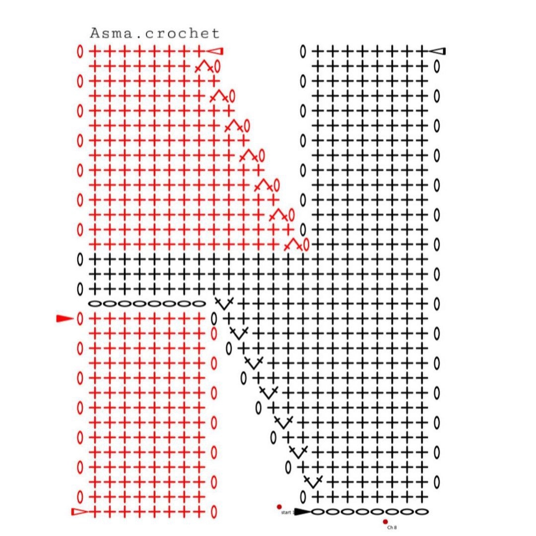 Crochet Alphabet Letters Pattern Part 1