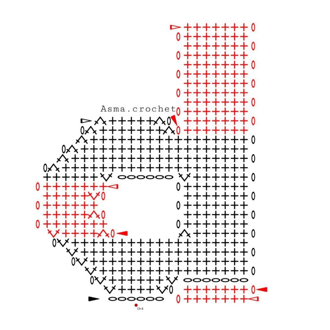 Crochet Alphabet Letters Pattern Part 1