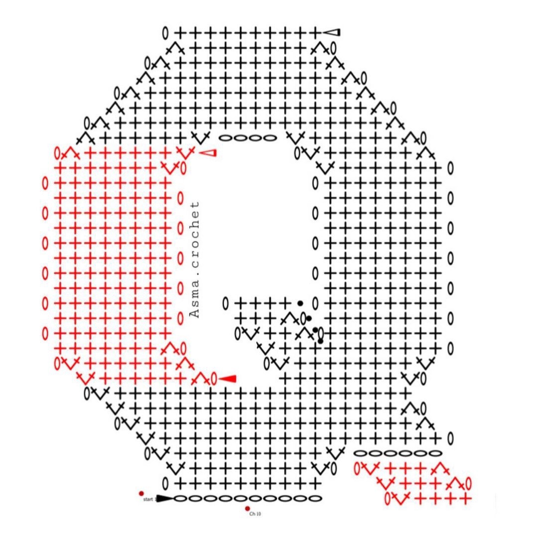 Crochet Alphabet Letters Pattern - Set 2