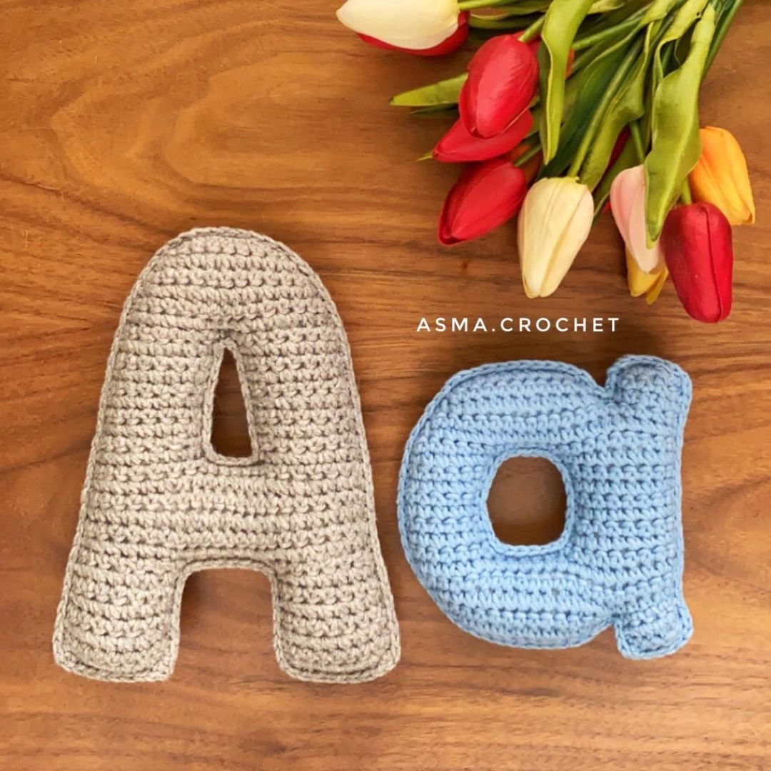 Crochet Alphabet Letters Pattern - Set 2