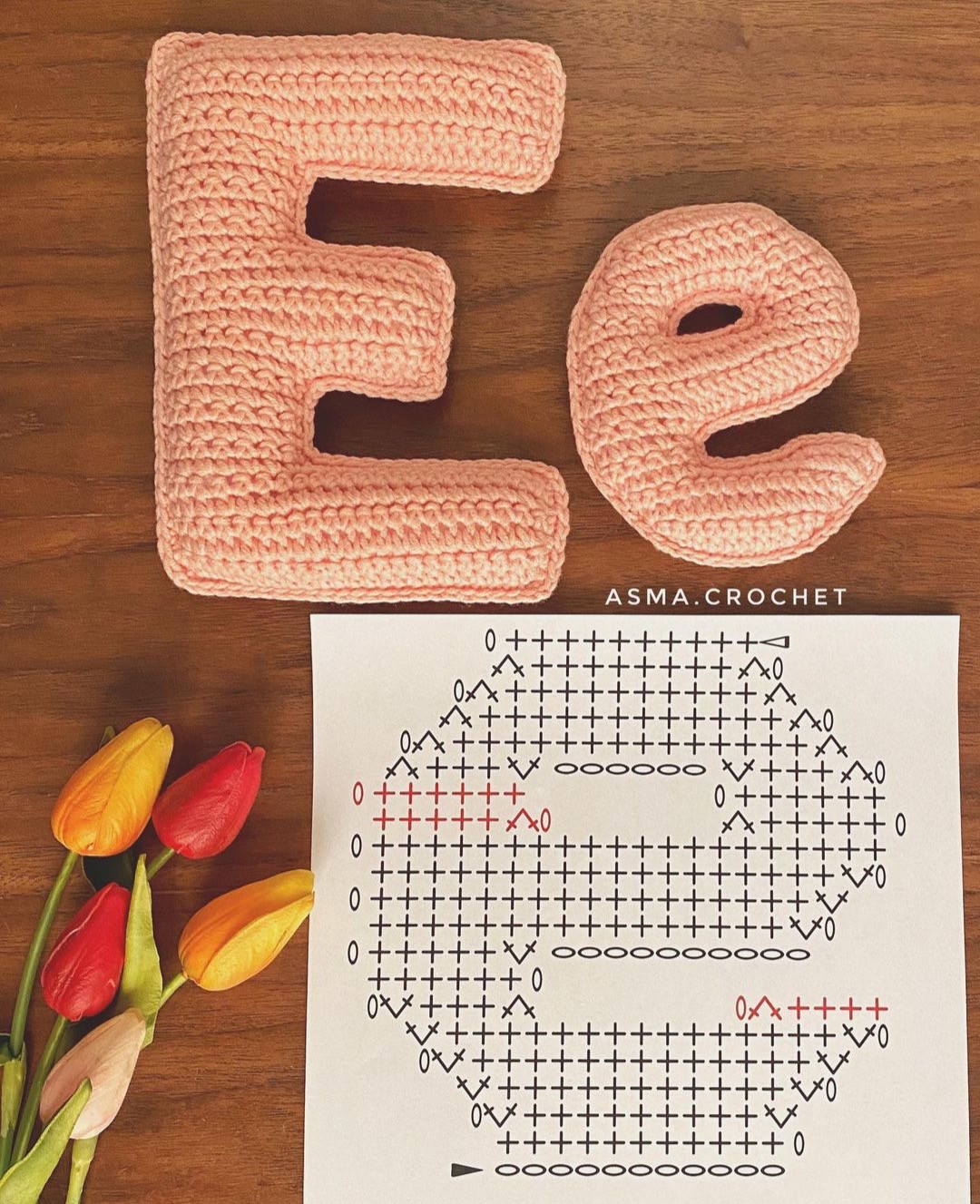 Crochet Alphabet Letters Pattern - Set 2