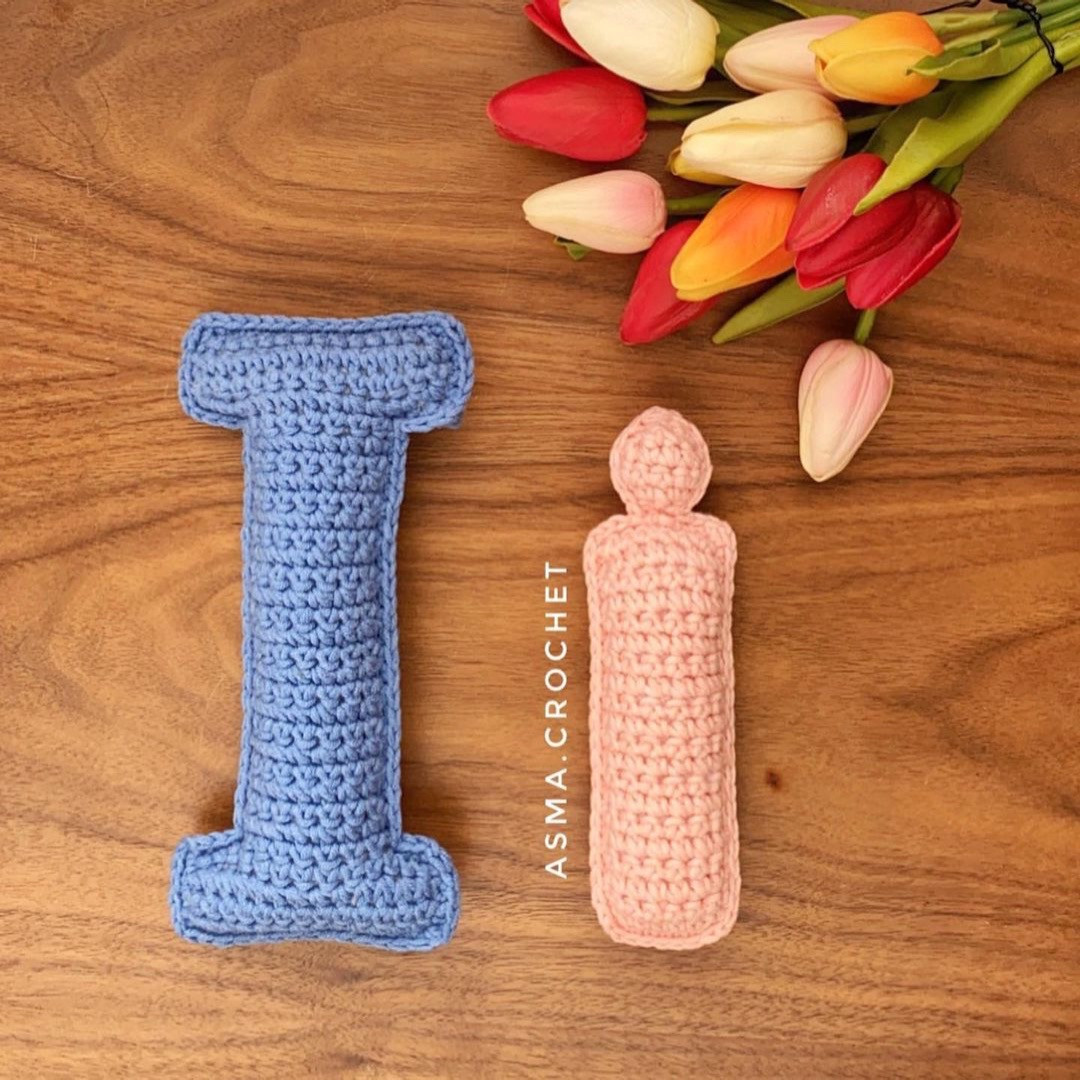 Crochet Alphabet Letters Pattern - Set 2