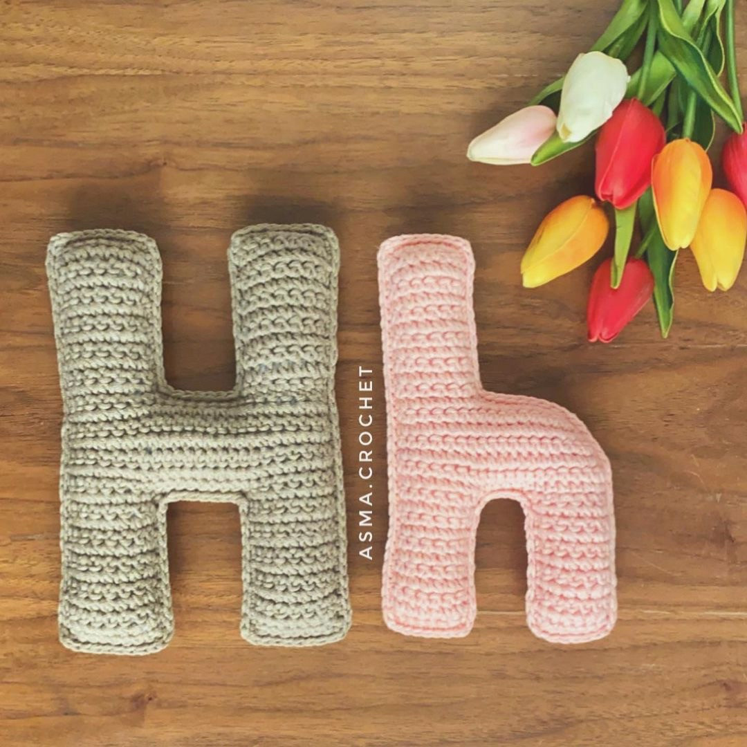 Crochet Alphabet Letters Pattern - Set 2
